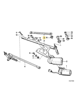 BMW Wiper blade drive rod for BMW E-23