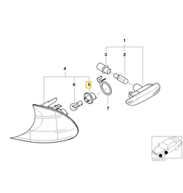 BMW Bulb socket for BMW E-46