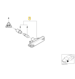 BMW Front side marker right for BMW X5 E-53