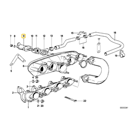 Bosch NOS starter valve for BMW E-12 E-21