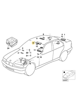 BMW Interior light HELLGRAU for BMW E-36