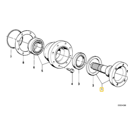 BMW NOS drive flange for BMW E-23
