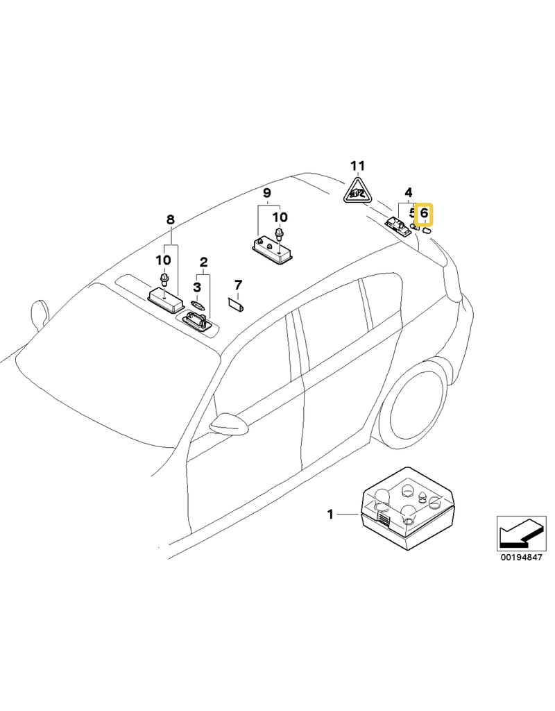 BMW Bulb socket for BMW