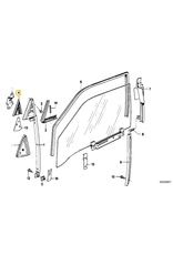 BMW Front window guide gasket for BMW E-23