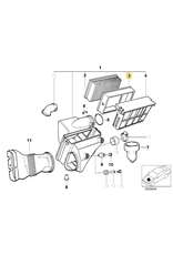 BMW Air filter frame for BMW E-36 E-38 E-39