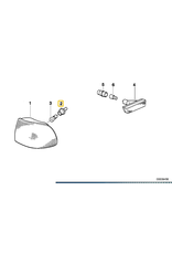BMW Turn signal bulb socket for BMW E-38 E-39