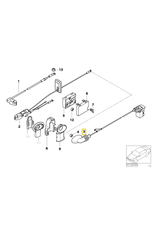 BMW Battery cable positive cable for BMW E-46 E-83