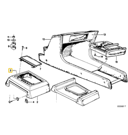 BMW Gear indicator cover for BMW E-21