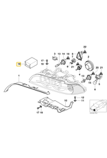 BMW Headlight Repair kit for BMW E-39