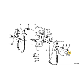 BMW Cable clamp 6mm for BMW