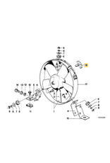 Bosch Fan resistor for BMW E-12 E-21 E-23 E-24 E-28 E-30 E-32