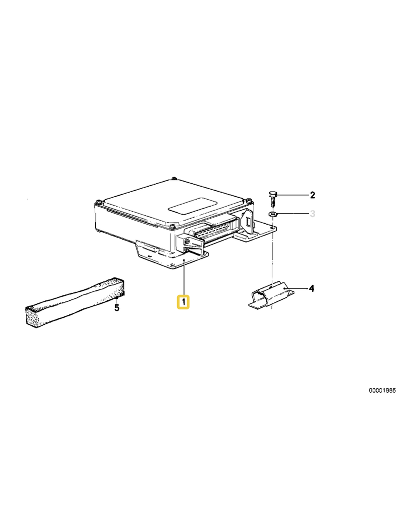 BMW AT control module for BMW E-12 E-23 E-24