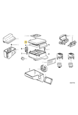 BMW Fuse cover box for BMW E-32 E-34