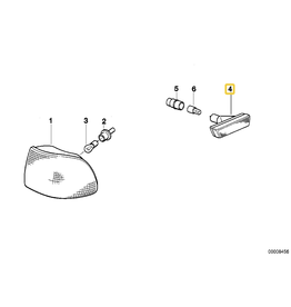 BMW Additional turn lamp for BMW E-38