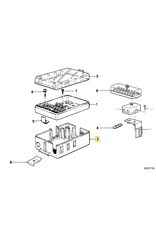 BMW Wiring box for BMW E-23 E-24 E-28