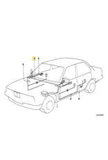 BMW Wiring connection external mirror for BMW E-23