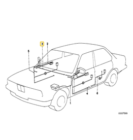 BMW Wiring connection external mirror for BMW E-23