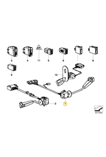 BMW Wiper switch for BMW E-32 E-34