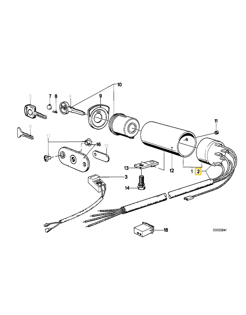 BMW Ignition switch fro BMW E-23