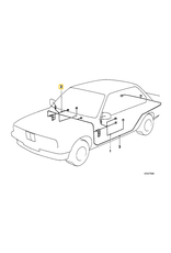 BMW Wiring passenger side for BMW E-24