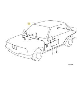 BMW Wiring passenger side for BMW E-24