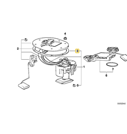 BMW Fuel pump rubber seal for BMW E-38