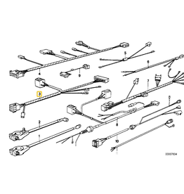 BMW NOS Wiring automatic transmission for BMW E-28