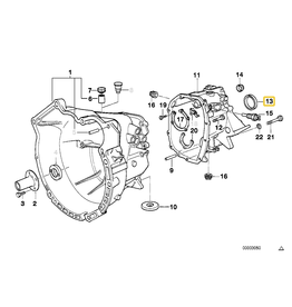 BMW Repair kit shaft seal for BMW