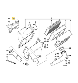BMW Resonator for BMW E-38 E-39