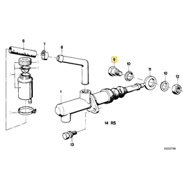 BMW Passing screw for BMW E-12 E-21 E-23 E-24