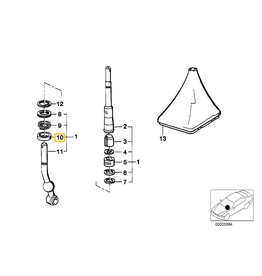 BMW Shift lever ball cup for BMW