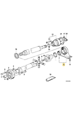 Driveshaft bearing for BMW E-31