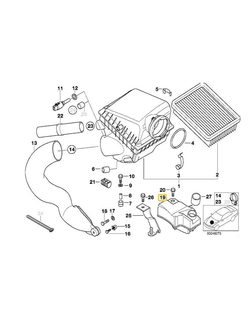 BMW Resonator for BMW E-38 E-39