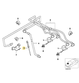 BMW Windshield washer Level indicator for BMW E-39