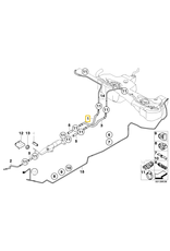 BMW Rear fuel feed line for BMW E-46