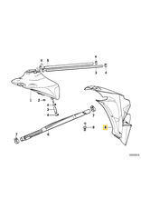 BMW Stone chip guard for BMW E-36