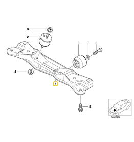BMW Gearbox support for BMW E-39 automatic