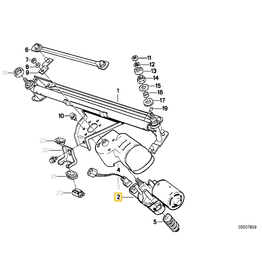 BMW Wiper motor for BMW E-28