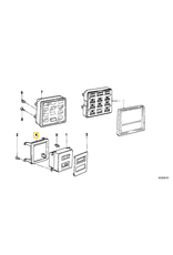 BMW Clock holder for BMW E-23 E-24 E-30