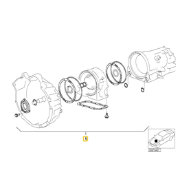 BMW Converter hosing repair kit for BMW E-34 E-36 E-46