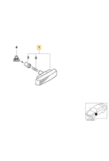 BMW Yellow side marker for BMW E-39