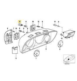 BMW Bulb socket for BMW E-12 E-21