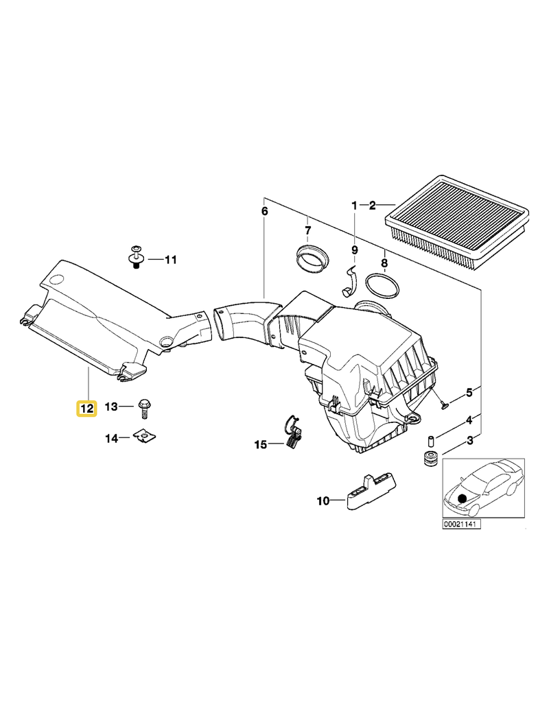 BMW Intake manifold for BMW E-46