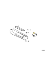 BMW Ashtray ANTHRAZIT for BMW E-24 E-30 NOS