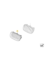 BMW Grill front left for BMW X3 E-83