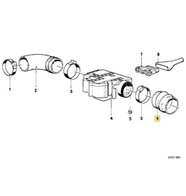 BMW Rubber boot for BMW E-12 E-23 E-24