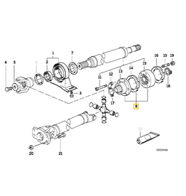 BMW Cv joint for BMW E-32 E-34 E-36