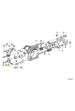 BMW Angle indicator for BMW E-23 E-24 E-28