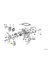 BMW Throttle housing nipple for BMW E-28 E-30