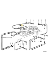 BMW Threaded pipe joint for BMW E-12 E-21